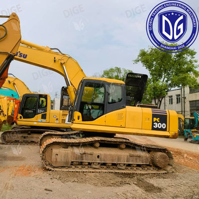 Capacidades de manejo de materiales eficientes USED PC300-7 excavadora inspeccionada a fondo