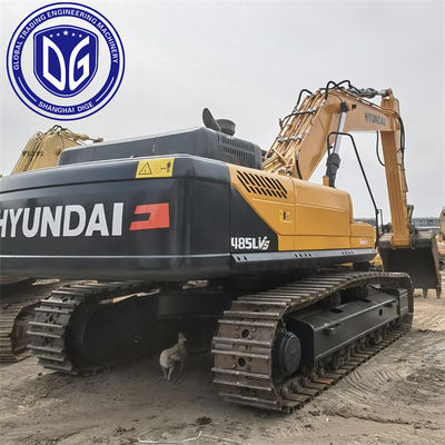 R485LVS original Excavadora Hyundai Usada Excavadora de rastreo Usada Condición de trabajo