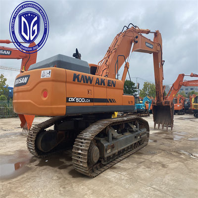 Seguro y confiable Excavadora usada Doosan DX500 de 50 toneladas, excelente rendimiento)