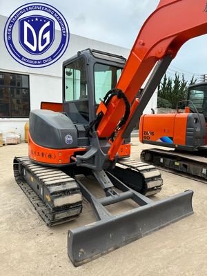 Diseño de asiento ajustable ZX50U Excavadora Hitachi de 5 toneladas usada con sistema de frenado eficiente