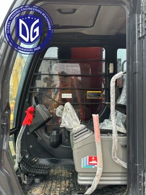 Bien conservado exterior ZX120 Usado Hitachi Excavadora 12 toneladas con cuidado mantenimiento