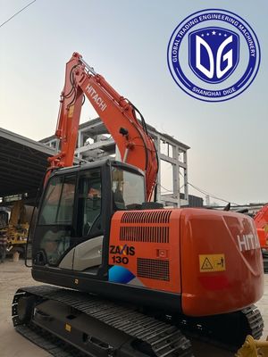 ZX130 Excavadora usada de Hitachi 13 toneladas Excavadora de rastreo usada 96% Nuevo