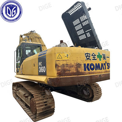 USED PC360-7 excavadora Fuerza de escape mejorada para condiciones difíciles