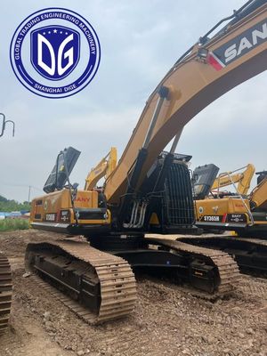 SY365H Excavadora hidráulica SANY de 36.5 toneladas usada con sistema de enfriamiento avanzado