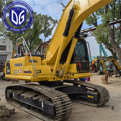 Motor de alta potencia PC200-8 Usado Eficiente Noventa y cinco nuevas mini excavadoras komatsu
