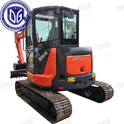 Origen Japón ZX55 Excavadora usada de Hitachi ZX55 Excavadora de rastreo de segunda mano Hitachi Excavadora hidráulica ZX55