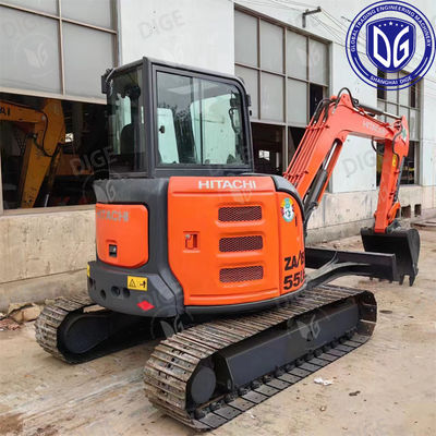 Origen Japón ZX55 Excavadora usada de Hitachi ZX55 Excavadora de rastreo de segunda mano Hitachi Excavadora hidráulica ZX55
