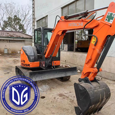 Origen Japón ZX55 Excavadora usada de Hitachi ZX55 Excavadora de rastreo de segunda mano Hitachi Excavadora hidráulica ZX55