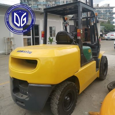 Origen Japón 5 toneladas de montacargas Komatsu usadas 5 toneladas de montacargas Komatsu de segunda mano 5 toneladas