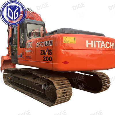 ZX200-6 Excavadora usada de Hitachi con un rendimiento innovador