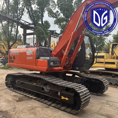 ZX200-6 Excavadora usada de Hitachi con diseño de componentes desmontables rápidamente