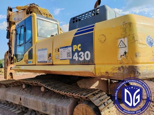 Excavadora usada Komatsu Excavadora PC430 Crawler Excavadora Besar