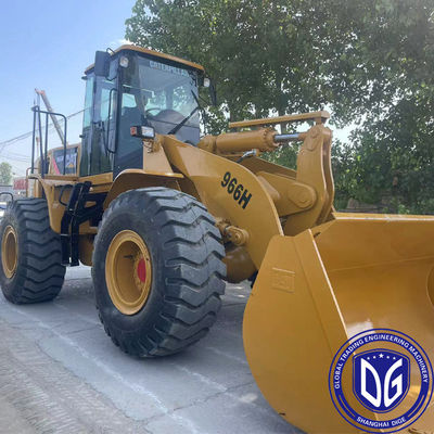 Origen Japón CAT966H Cargador de orugas usado CAT966H Cargador de segunda mano Caterpillar Cargador hidráulico CAT966H