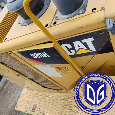 Origen Japón CAT988H Cargador de orugas usado CAT988H Cargador de segunda mano Caterpillar Cargador hidráulico CAT988H
