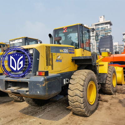 Cargador de extremo delantero Cargador Komatsu usado WA320-5 Original de ahorro de mano de obra limitado
