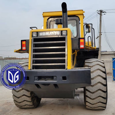 Cargador frontal Komatsu WA470-3 Equipo de construcción de cargadores usados para ingeniería minera grande