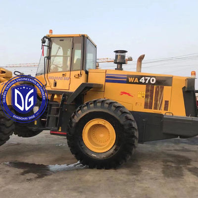 Komatsu WA470-6 cargador usado con alta eficiencia original de Japón
