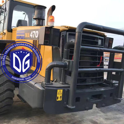Cargador delantero original Komatsu WA470-6 Cargador usado en buen estado
