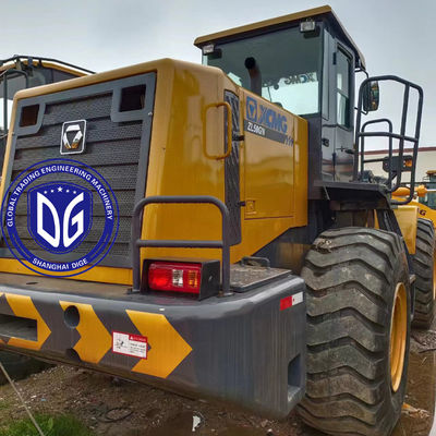 Cargador de ruedas de tipo móvil de 162kw de potencia neta cargador de xcmg zl50gn para construcción