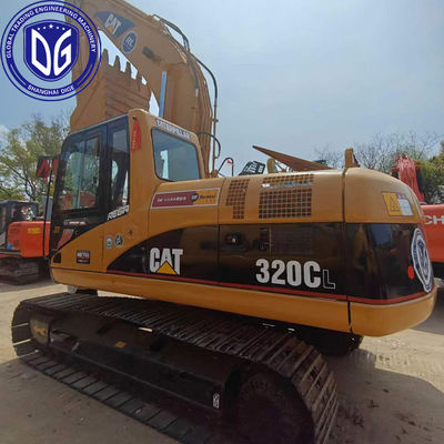 CAT320C Excavadora hidráulica Caterpillar de 20 toneladas de segunda mano Modelo temprano listo para la venta