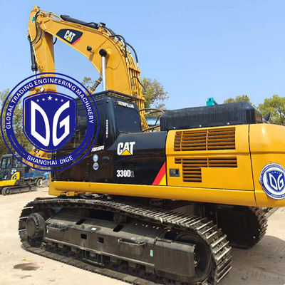 Cat 330D Excavadora hidráulica Caterpillar de 30 toneladas de segunda mano Nuevo modelo y bajo consumo de combustible