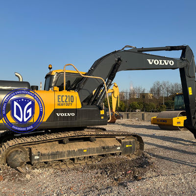 Volvo EC210 de segunda mano excavadora de 21 toneladas de carga hidráulica casi nueva de alta calidad
