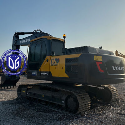 Volvo EC210 de segunda mano excavadora de 21 toneladas de carga hidráulica casi nueva de alta calidad