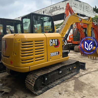 CAT306E Caterpillar Crawler Mini de 6 toneladas Excavadora de segunda mano muy nueva y en buen estado