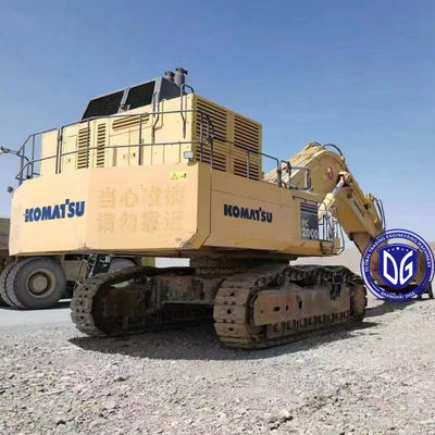 3000 horas de trabajo Horas de trabajo Excavadora Komatsu PC 2000 Motor mecánico estilo para trabajos pesados