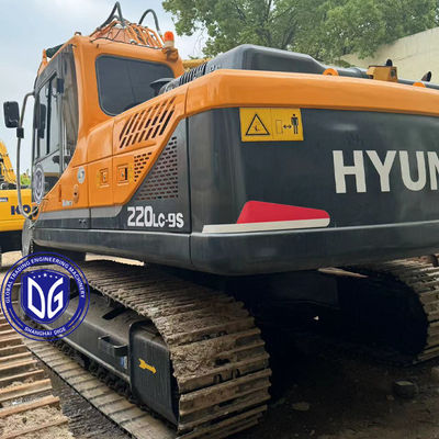 Hyundai 220 original de 20 toneladas Excavadora hidráulica usada Modelo clásico Uso versátil