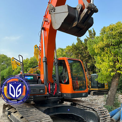Excavadora original usada Doosan DX225 de 22.5Ton Nueva llegada con control de precisión