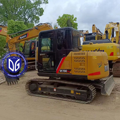 Origen China SY75 Excavadora Sany usada SY75 Excavadora Sany de segunda mano SY75