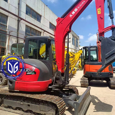 Kubota KX163 6.3Ton Mini Excavadora Usada Origen de Japón En excelentes condiciones