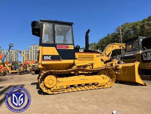 D5C Caterpillar Dozer usado Bulldozer hidráulico con una potencia maravillosa