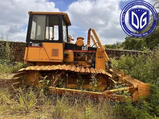 Bulldozer CAT D3C original usado con un consumo de combustible eficiente