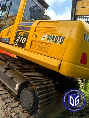 Comatsu PC210LC Excavadora de rastreo usado Sistema automatizado de gestión de combustible