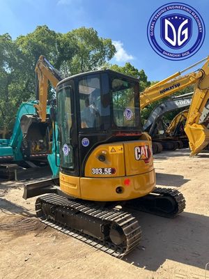 303.5E Excavadora Caterpillar de 3,5 toneladas usada versátil para la construcción