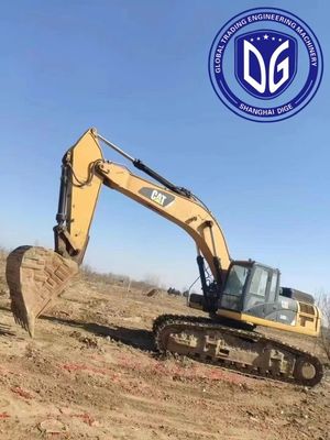 Excavadora de zanjas 340D2L Excavadora de orugas usada 40 toneladas Excavadora de manipulador de tierra probada en el tiempo
