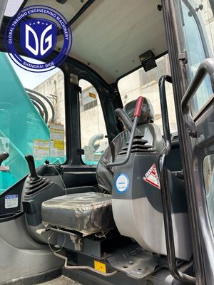 Excavadora Kobelco de uso usado Sk125SR flexible de 12,5 toneladas potente versátil para la construcción