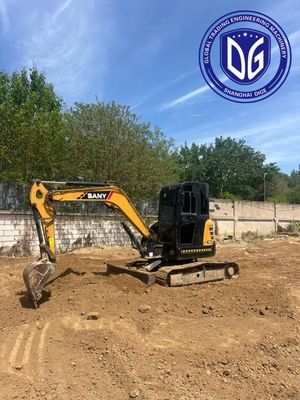 Excavadora versátil Sany SY55C para diversas aplicaciones de construcción
