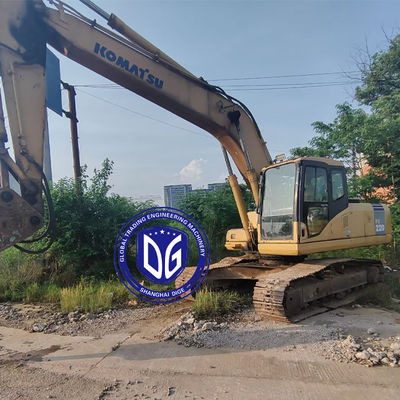 Excavadora Komatsu original de 22 toneladas PC220-7, originaria de Japón, lista para la venta ahora.