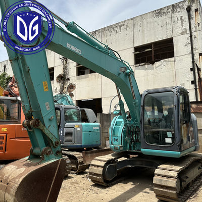 SK125 12.5Ton Kobelco Excavadora de rastreo Usada Origen de Japón Excelente rendimiento