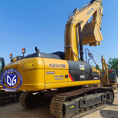 Excavadora hidráulica usada CAT 336D de 36 toneladas Caterpillar Crawler, especial para grandes construcciones