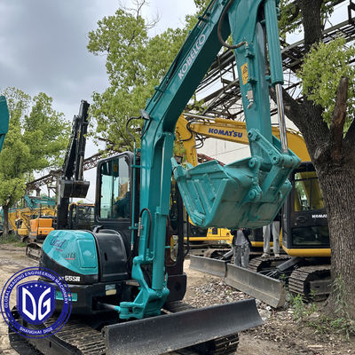 Control de respuesta de la excavadora Kobelco SK55 de 5,5 toneladas