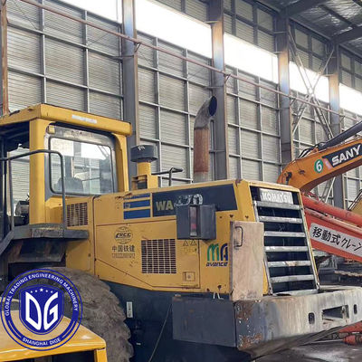 Mejora tu eficiencia de construcción con el cargador Komatsu WA470