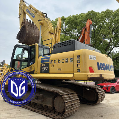Equipo de minería de gran tamaño usado Komatsu PC490 de 49 toneladas Excavadora arrastradora Original y disponible