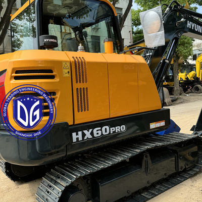Hyundai HX60 6ton Excavadora de rastreo Nuevo y más nuevo modelo con bajos niveles de ruido