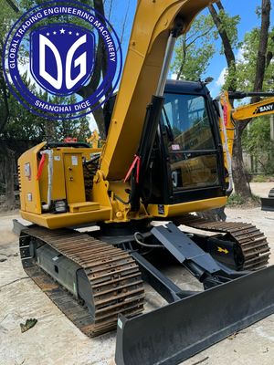 Excavadora de gato 307 Excavadora de oruga usada 7 toneladas