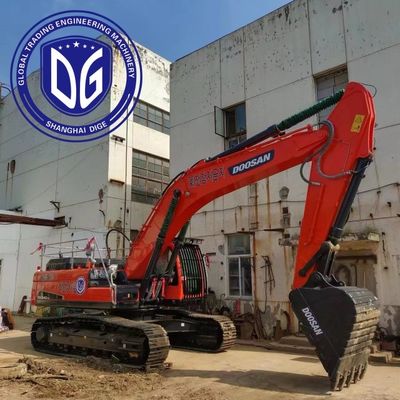 DX340LCA 34t Excavadora Doosan de segunda mano original de Corea con un brazo potente