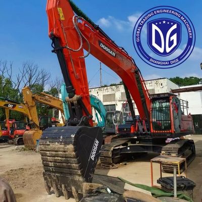 DX340LCA 34t Excavadora Doosan de segunda mano original de Corea con un brazo potente